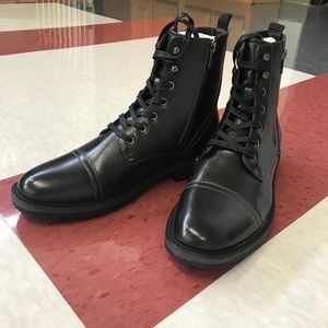 Men’s Black Combat -Style Boot (NIB)